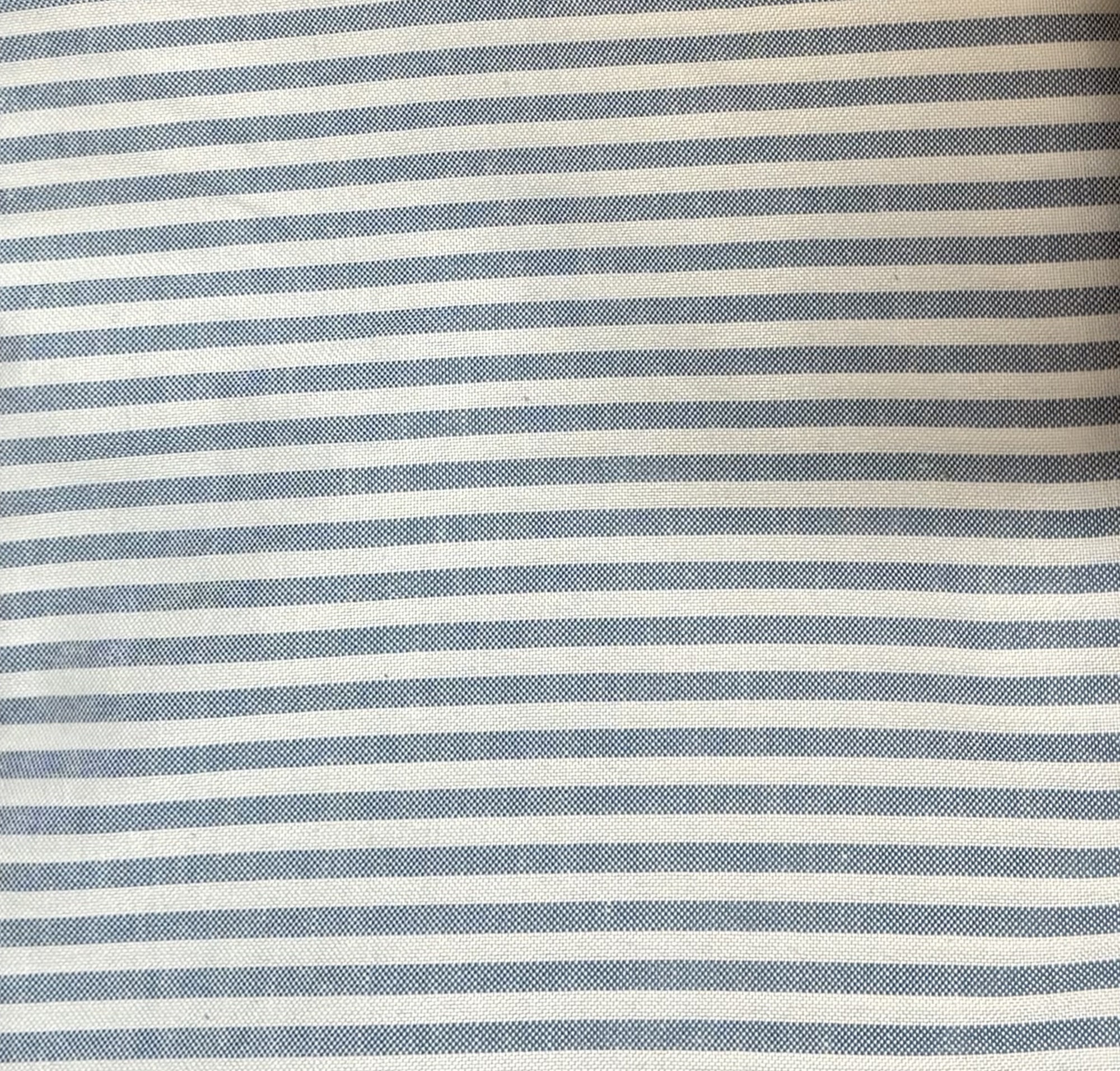 Mantel Redondo Rayas Verano Azul Lino