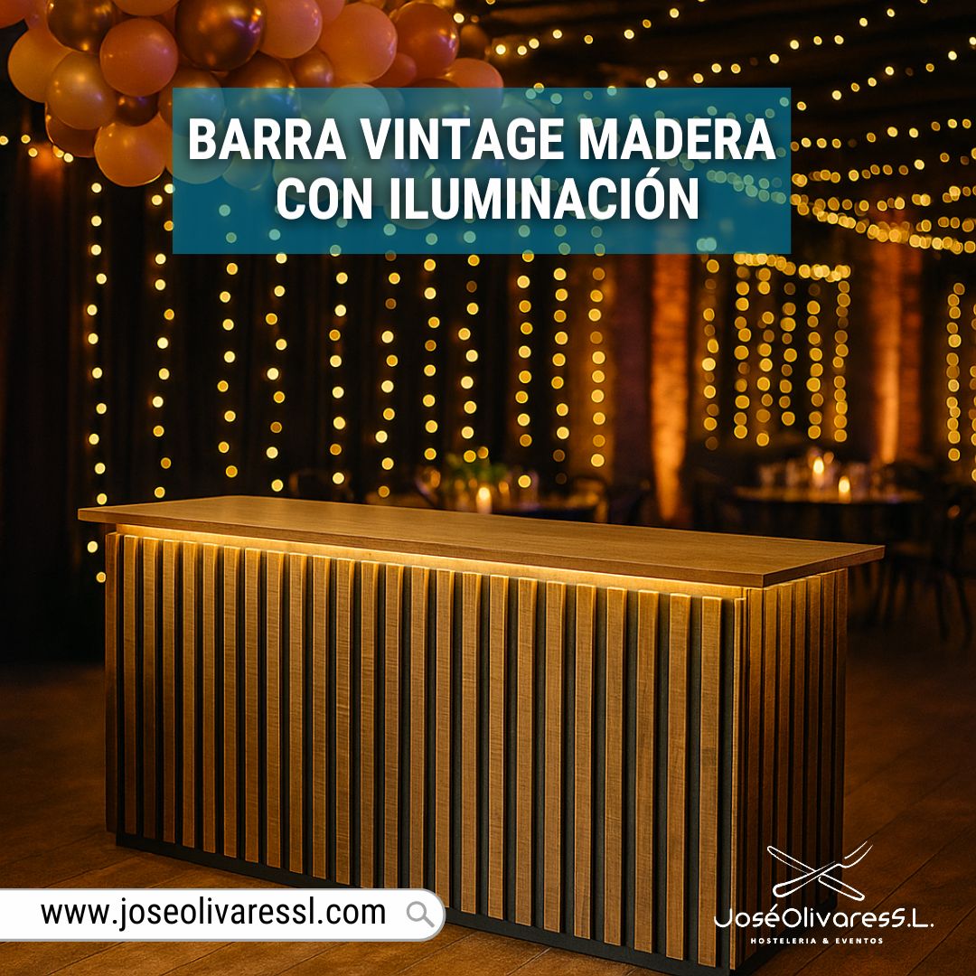 Barra Vintage Madera