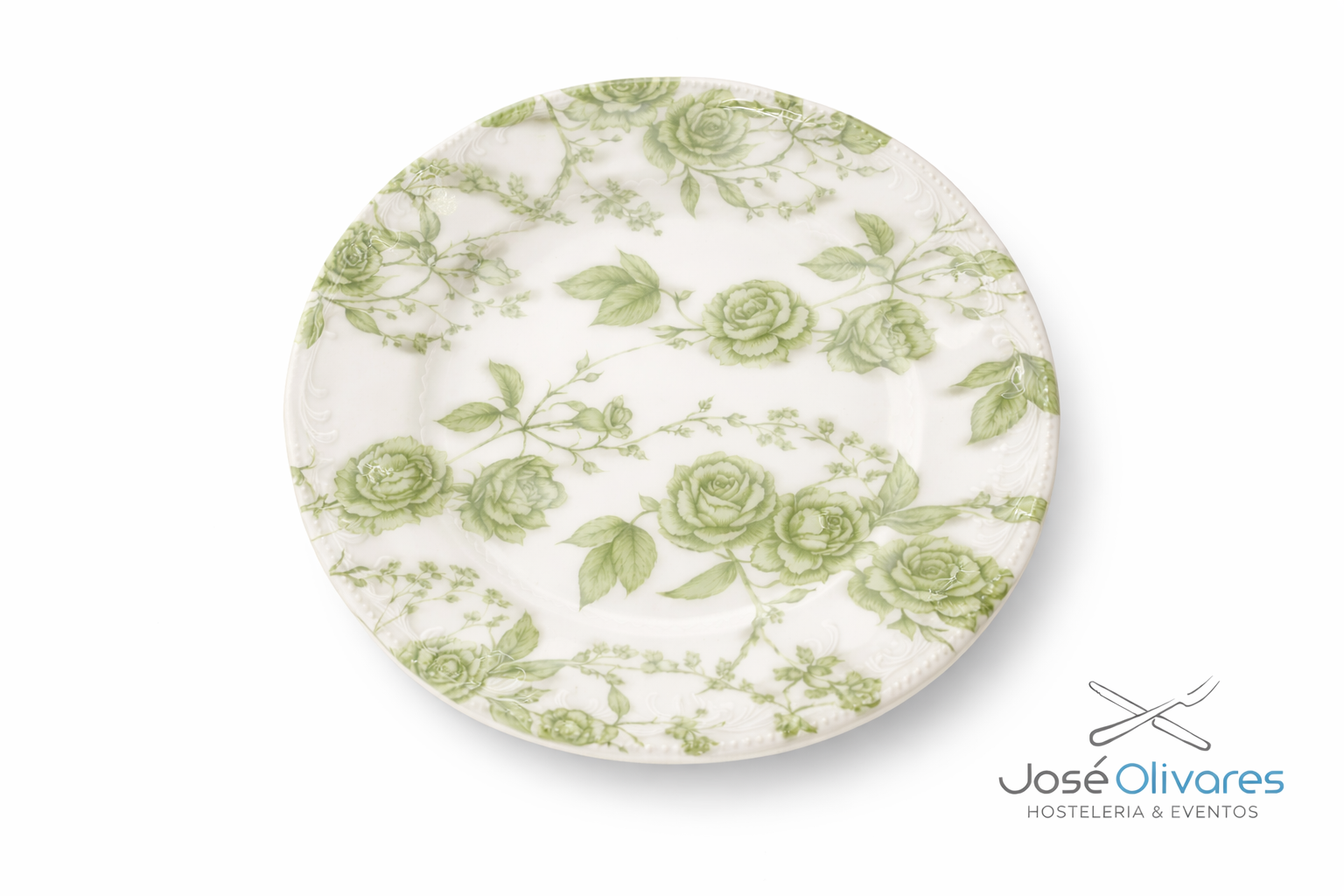 Plato presentación Jardín de Rosas